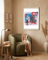 Brooklyn Art Print framed in a tender room thumbnail