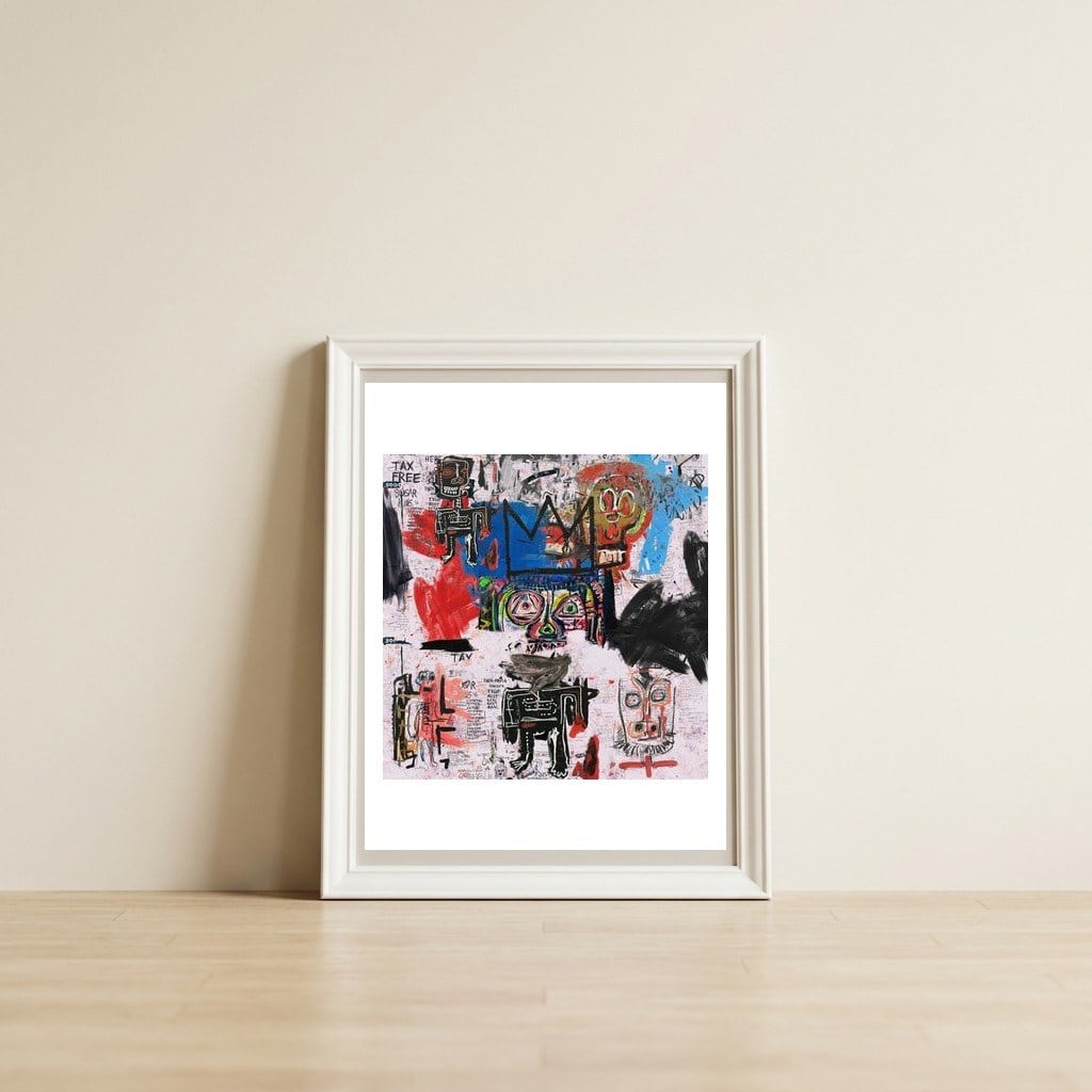Sure Sure Art Print — framed, leaning against the wall