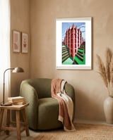 The castle (squared coliseum) framed in a tender room thumbnail