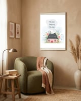 Home Sweet Home  framed in a tender room thumbnail