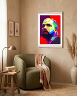 Drake Rap Music Pop Art  framed in a tender room thumbnail