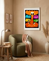 happy tree framed in a tender room thumbnail