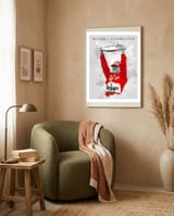 Michael Schumacher framed in a tender room thumbnail