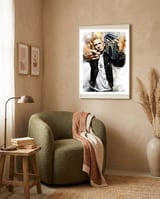 Eminem framed in a tender room thumbnail