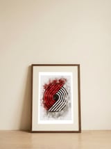 portland-trail-blazers — framed, leaning against the wall thumbnail