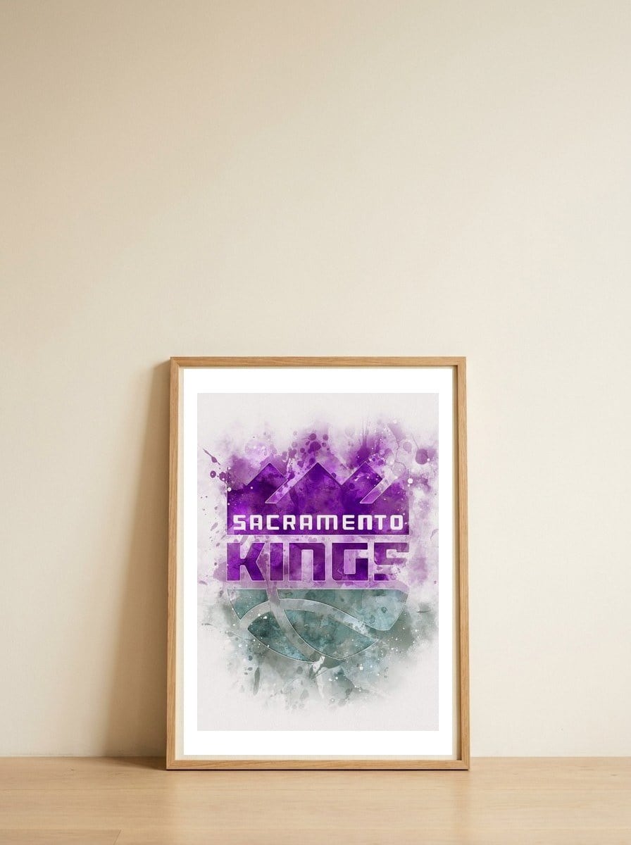 sacramento-kings — framed, leaning against the wall