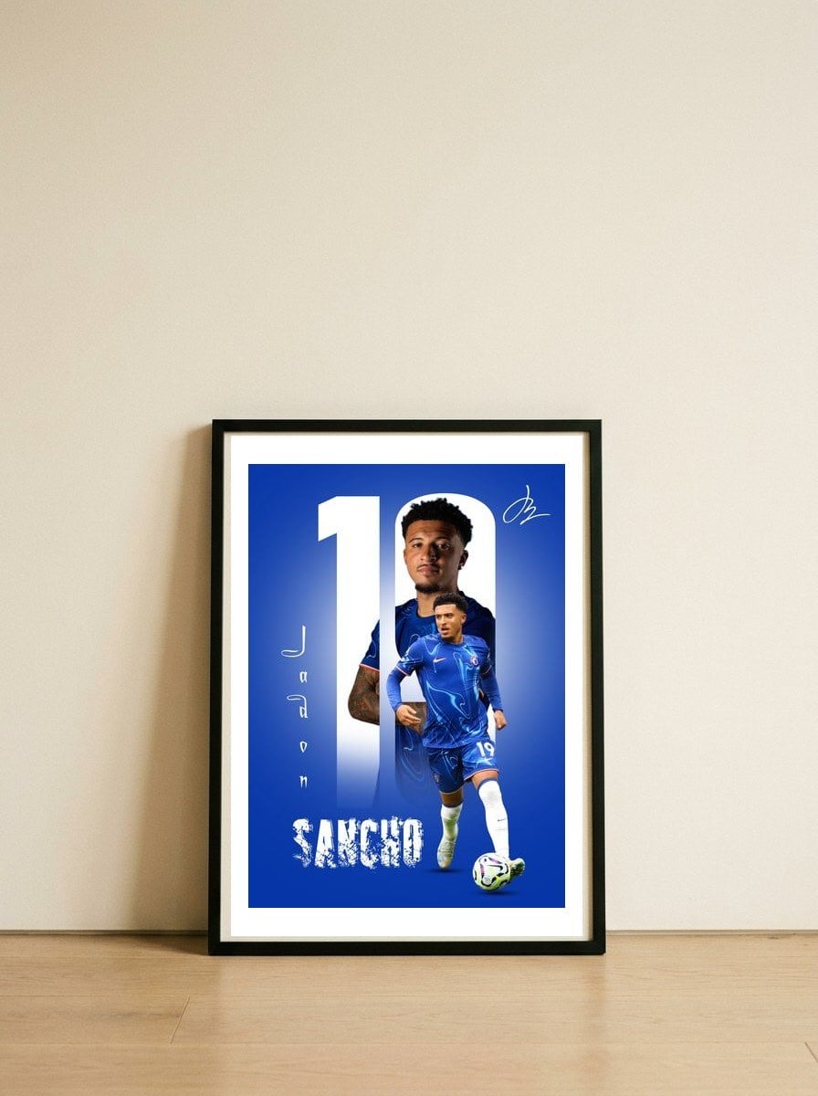 jadon-sancho — framed, leaning against the wall