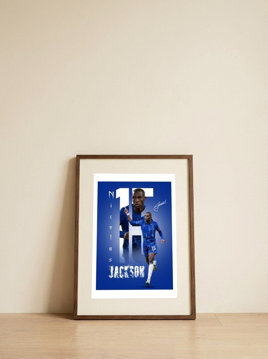 nicolas-jackson — framed, leaning against the wall