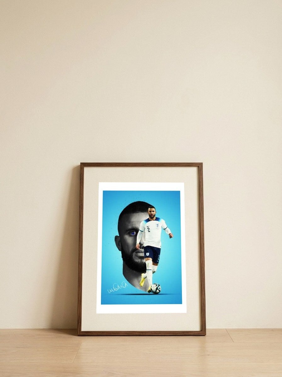 kyle-walker — framed, leaning against the wall