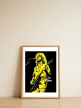 peter-frampton-rock-music-guitarist-legend — framed, leaning against the wall thumbnail