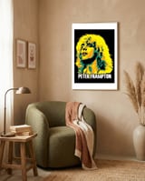 peter-frampton framed in a tender room thumbnail