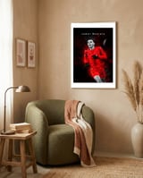 jamal-musiala-portrait framed in a tender room thumbnail