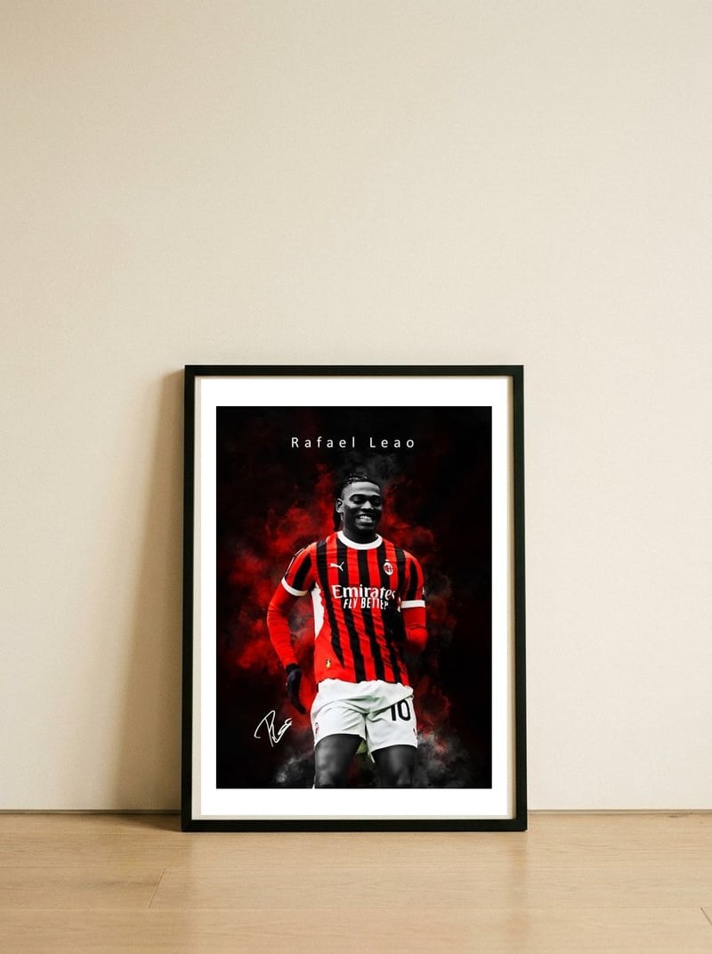 rafael-leao — framed, leaning against the wall