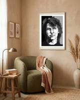 John Bon Jovi Rock Star Trending Now framed in a tender room thumbnail