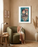 The Game Is On framed in a tender room thumbnail