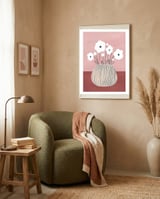 Blossom Study I framed in a tender room thumbnail