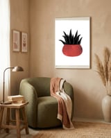 Cactus III framed in a tender room thumbnail