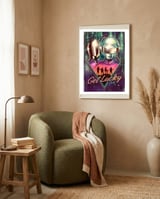 Get Lucky framed in a tender room thumbnail