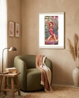 Hung Up framed in a tender room thumbnail