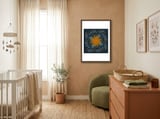 circular-flowers-2 framed in a tender room thumbnail