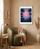 Lost In A Sunset framed in a tender room thumbnail
