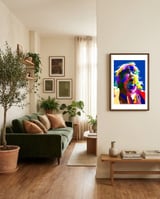 Adrian Smith Heavy Metal Musician Trending Now   	 framed in a grounding room thumbnail