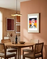 Jamal Musiala art framed in a intimate room thumbnail