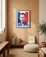 Thierry Henry art framed in a gentle room thumbnail