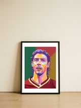 Rui Costa art — framed, leaning against the wall thumbnail