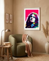 Ian Gillan Hard Rock Singer WPAP Trending Now framed in a tender room thumbnail