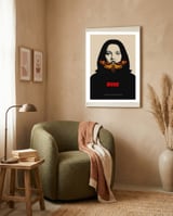 The Silence of the Lambs framed in a tender room thumbnail