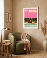 La Piscine Movie framed in a tender room thumbnail