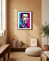 Terminator - Arnold Schwarzenegger #1 framed in a gentle room thumbnail