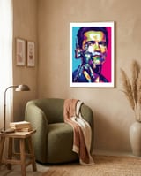 Terminator - Arnold Schwarzenegger #1 framed in a tender room thumbnail