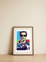 Terminator - Arnold Schwarzenegger #2 — framed, leaning against the wall thumbnail