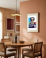 Terminator - Arnold Schwarzenegger #2 framed in a intimate room thumbnail