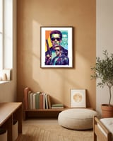 Terminator - Arnold Schwarzenegger #3 framed in a gentle room thumbnail