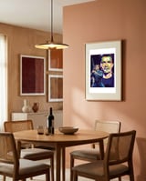 Terminator - Arnold Schwarzenegger #4 framed in a intimate room thumbnail
