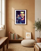 Terminator - Arnold Schwarzenegger #4 framed in a gentle room thumbnail