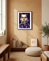 Terminator - Arnold Schwarzenegger #5 framed in a gentle room thumbnail
