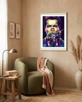 Terminator - Arnold Schwarzenegger #5 framed in a tender room thumbnail