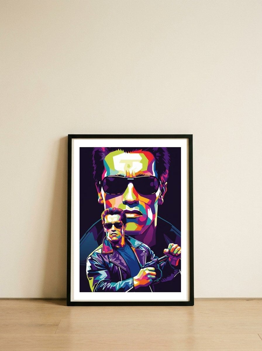 Terminator - Arnold Schwarzenegger #6 — framed, leaning against the wall