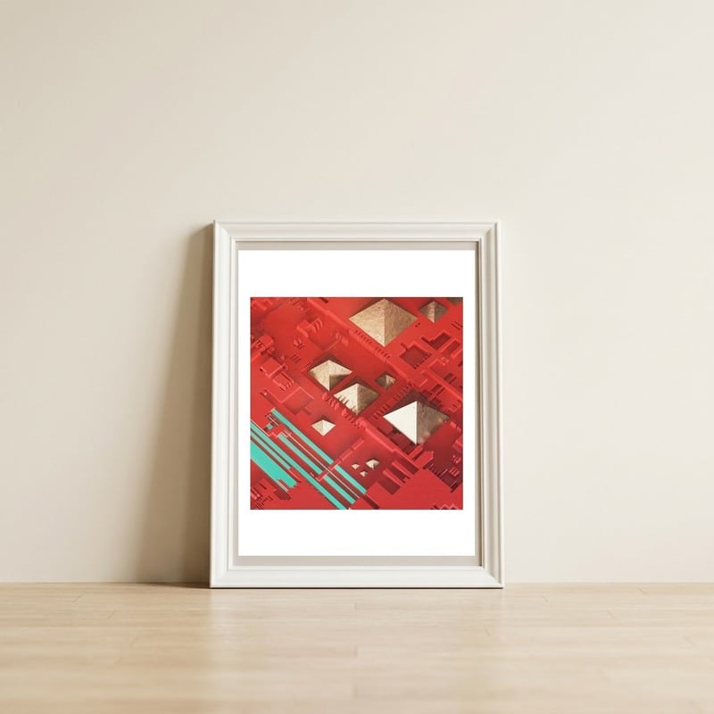 Acapulco´s Gold — framed, leaning against the wall