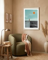 Where the Waves Know My Name framed in a tender room thumbnail