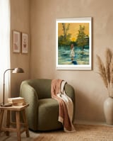 barefoot-in-the-snow-1 framed in a tender room thumbnail