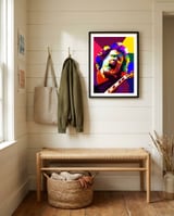 gary-moore-blues-singer-guitarist-pop-art-wpap-1 framed in a relaxed room thumbnail