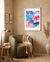 Midsummer Fires framed in a tender room thumbnail