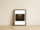 a-vintage-mirror-room — framed, leaning against the wall thumbnail