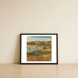 tranquility-harbor-1 — framed, leaning against the wall thumbnail