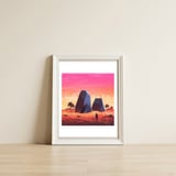 Oasis — framed, leaning against the wall thumbnail